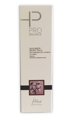 HINO NATURAL SKINCARE PRO BALANCE SHOWER BODY SILK DETERGENTE CORPO 200 ML - Farmacianuova.eu