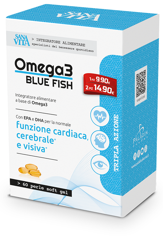 SANAVITA BLUE FISH 60 CAPSULE - Farmacianuova.eu
