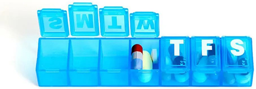 PORTAPILLORE SET MEDSTIMANALE MEDS - Farmacianuova.eu