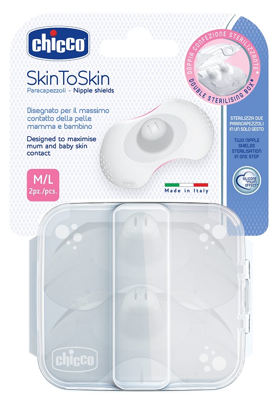 CHICCO PARACAPEZZOLI SILICONE LARGE - Farmacianuova.eu