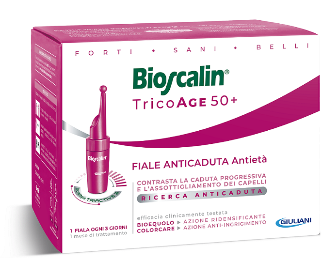 BIOSCALIN TRICOAGE ANTICADUTA ANTIETA' 10 FIALE 3,5 ML - Farmacianuova.eu