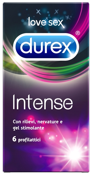 DUREX INTENSE ORGASMIC CONDOM 6 PEZZI - Farmacianuova.eu