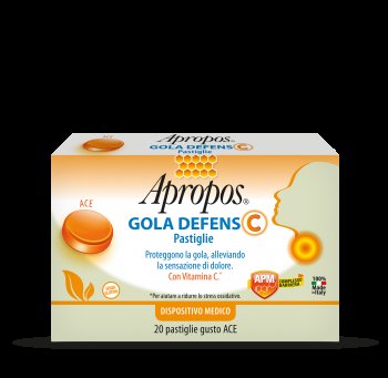 APROPOS GOLA DEFENS C ACE 20 PASTIGLIE - Farmacianuova.eu