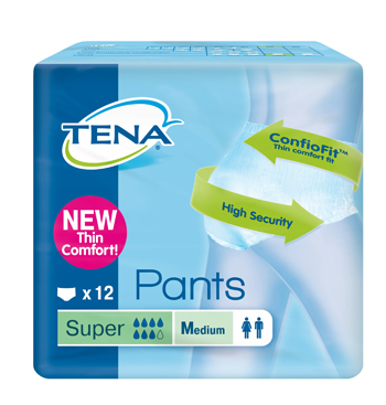 PANNOLONE PULL UP TENA PANTS SUPER TAGLIA MEDIUM 12 PEZZI - Farmacianuova.eu