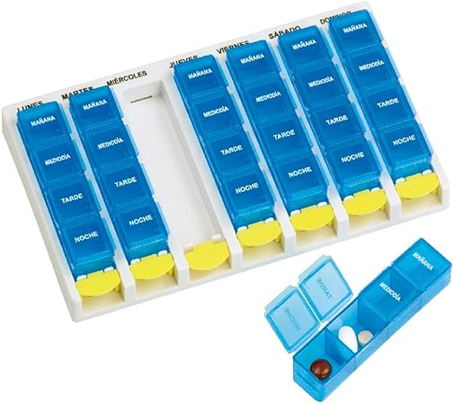 MEDS PORTAPILLOLE SETTIMANALE 4 DOSI MEDS - Farmacianuova.eu