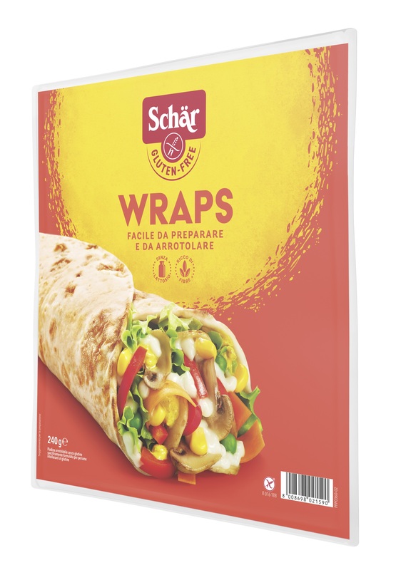 SCHAR WRAPS PIADINA ARROTOLABILE 240 G - Farmacianuova.eu