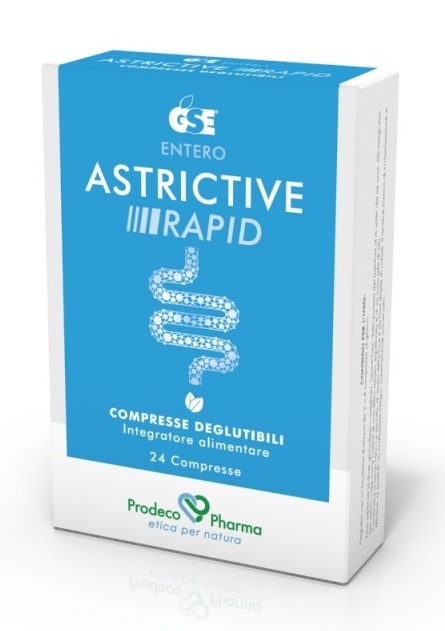 GSE ENTERO ASTRICTIVE RAPID 24 COMPRESSE DEGLUTIBILI - Farmacianuova.eu