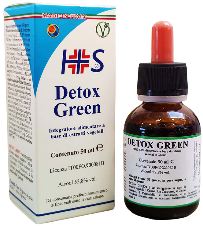 DETOX GREEN GOCCE 50 ML - Farmacianuova.eu