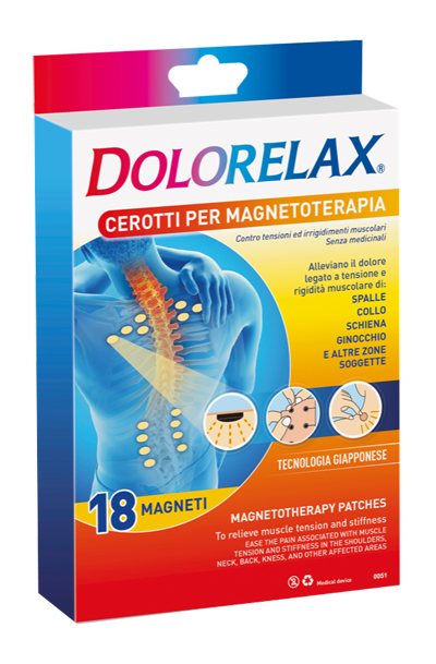 CEROTTO PER MAGNETOTERAPIA DOLORELAX 18 PEZZI - Farmacianuova.eu