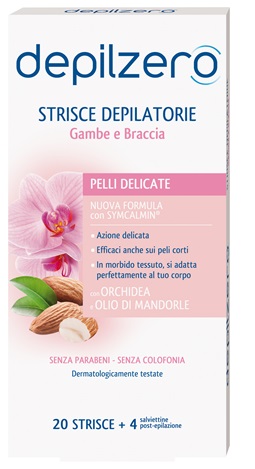 DEPILZERO STRISCE GAMBE BRACCIA 20 PEZZI - Farmacianuova.eu