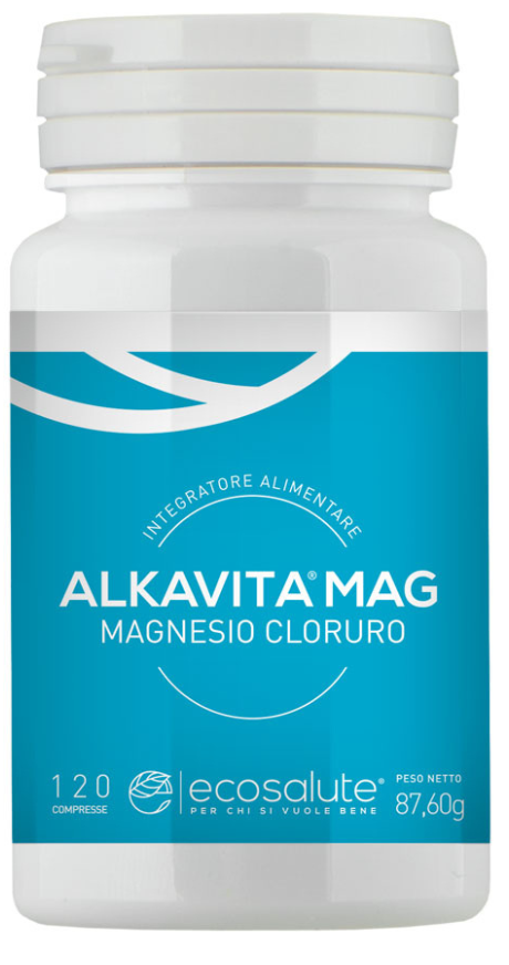 ALKAVITA MAG MAGNESIO CLORURO 120 COMPRESSE - Farmacianuova.eu