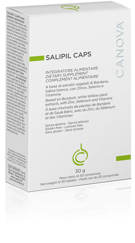 CANOVA SALIPIL CAPS 30 COMPRESSE NUOVA CONFEZIONE - Farmacianuova.eu