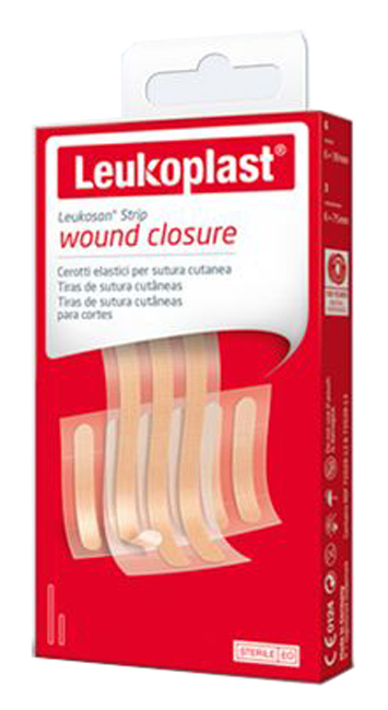 LEUKOSAN STRIP KIT DA 6 CEROTTI 6X38MM + 3 CEROTTI 6X75MM - Farmacianuova.eu