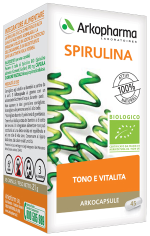 ARKO CAPSULE SPIRULINA BIO 45 CAPSULE - Farmacianuova.eu