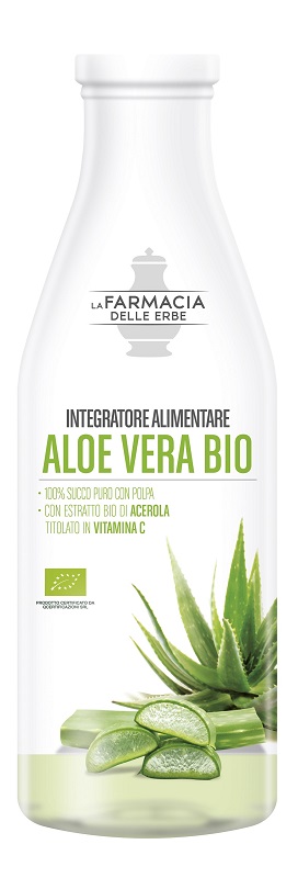 FARMACIA DELLE ERBE ALOE VERA SUCCO PURO BIO 1000 ML - Farmacianuova.eu
