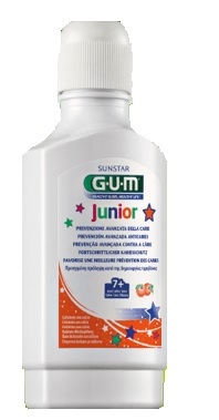 GUM JUNIOR MONSTER COLLUTORIO 300 ML PER BAMBINI DAI 6 ANNI IN SU - Farmacianuova.eu