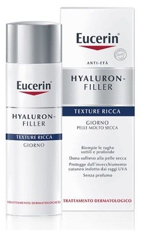 EUCERIN HYALURON-FILLER TEXTURE RICCA GIORNO 50 ML - Farmacianuova.eu