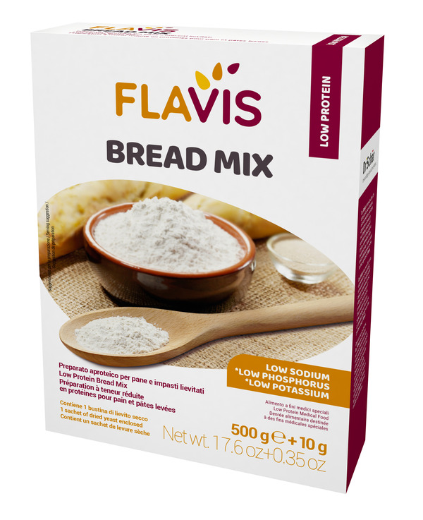 FLAVIS BREAD MIX 500 G - Farmacianuova.eu
