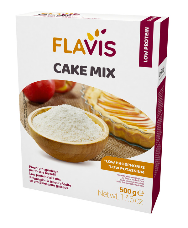 FLAVIS CAKE MIX PREPARATO PER TORTE E BISCOTTI APROTEICI 500 G - Farmacianuova.eu