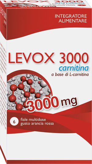 LEVOX 3000 CARNITINA 6 FLACONCINI DA 25 ML - Farmacianuova.eu