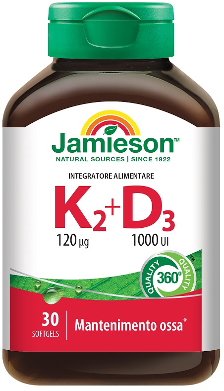 JAMIESON K2+D3 30 PERLE - Farmacianuova.eu