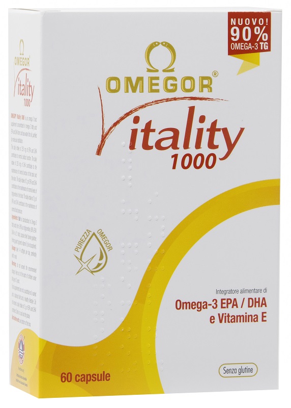OMEGOR VITALITY 1000 60 CAPSULE MOLLI - Farmacianuova.eu
