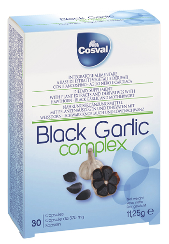 BLACK GARLIC COMPLEX 30 CAPSULE - Farmacianuova.eu