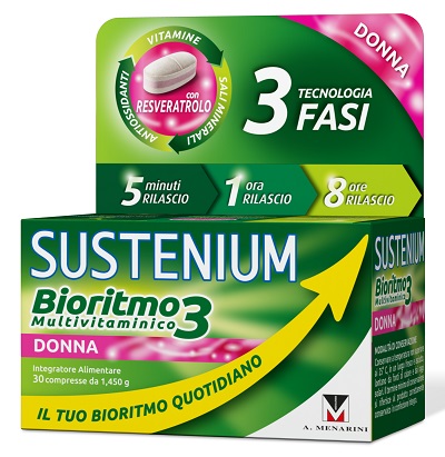 SUSTENIUM BIORITMO3 DONNA ADULTA 30 COMPRESSE - Farmacianuova.eu
