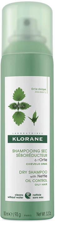 KLORANE SHAMPOO SECCO SEBORIDUTTORE ALL'ORTICA 150 ML - Farmacianuova.eu