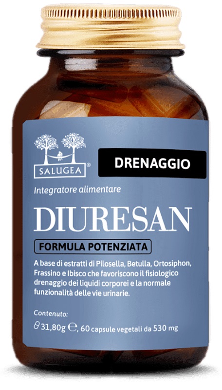 SALUGEA DIURESAN FORMULA POTENZIATA 60 CAPSULE - Farmacianuova.eu