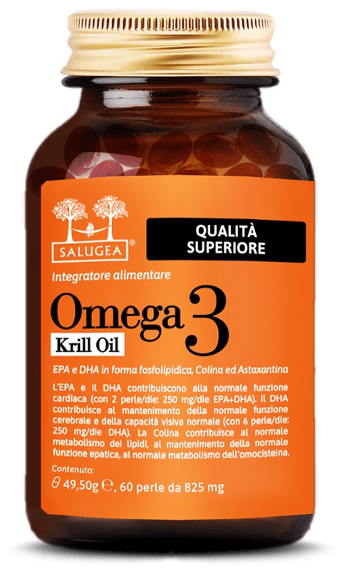 SALUGEA OMEGA 3 KRILL OIL 60 PERLE - Farmacianuova.eu