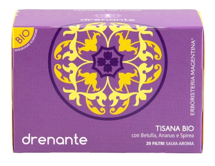 TISANA DRENANTE BIO 20 FILTRI - Farmacianuova.eu