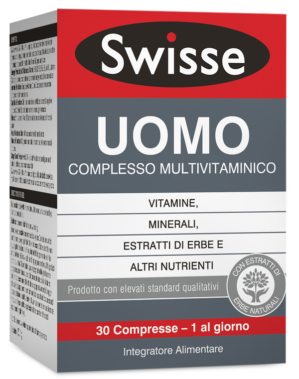 SWISSE MULTIVITAMINICO UOMO 30 COMPRESSE - Farmacianuova.eu