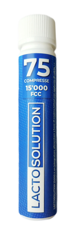 LACTOSOLUTION 15000 75 COMPRESSE - Farmacianuova.eu