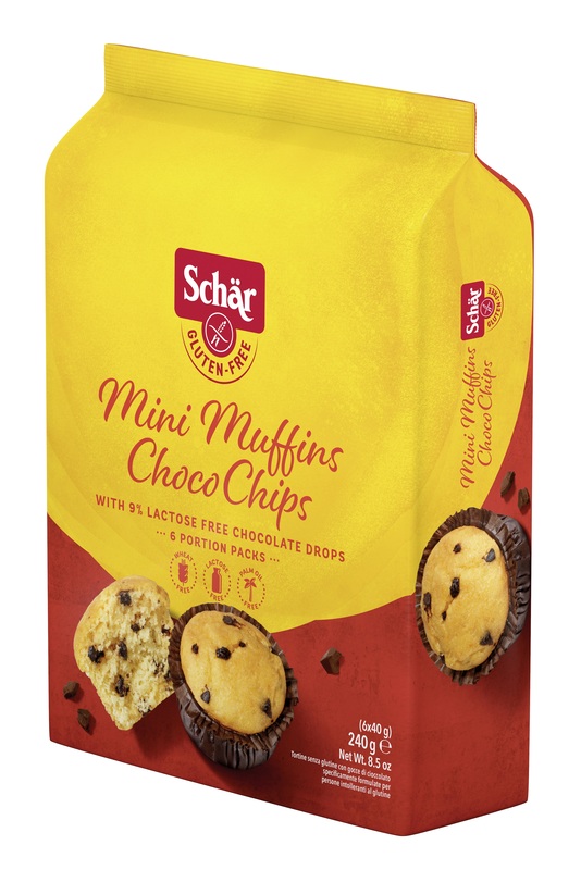 SCHAR MINI MUFFIN CHOCO CHIPS 240 G - Farmacianuova.eu