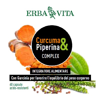 CURCUMA&PIPERINA COMPLEX 60 CAPSULE - Farmacianuova.eu