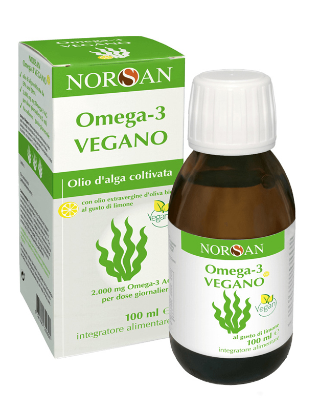 NORSAN OMEGA 3 VEGANO 100 ML AL GUSTO DI LIMONE - Farmacianuova.eu