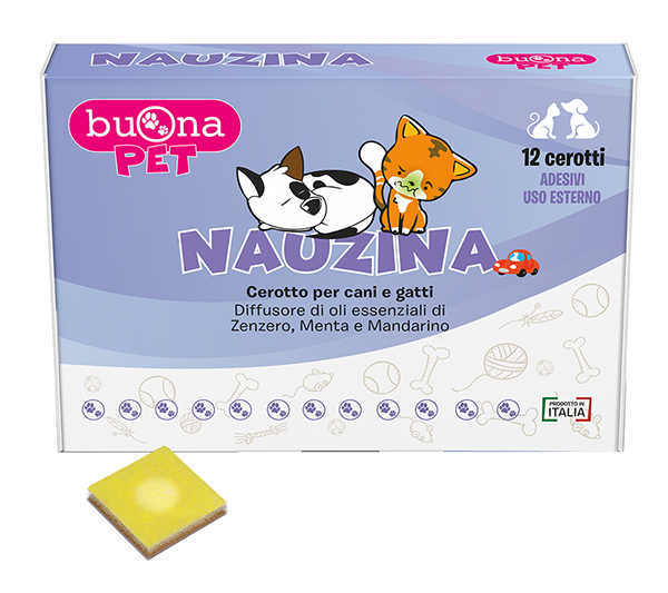 NAUZINA CEROTTO DIFFUSORE CANI GATTI 12 PEZZI - Farmacianuova.eu