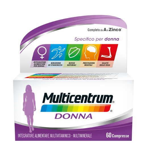 MULTICENTRUM DONNA 60 COMPRESSE - Farmacianuova.eu