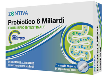 ZENTIVA PROBIOTICO 6 MILIARDI 24 CAPSULE VEGETALI - Farmacianuova.eu
