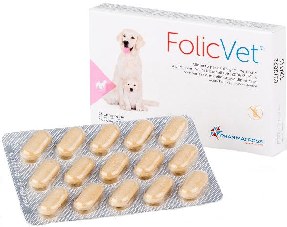 FOLICVET 15 COMPRESSE - Farmacianuova.eu