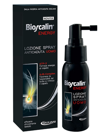 BIOSCALIN ENERGY LOZIONE SPRAY PREZZO SPECIALE SFUSO - Farmacianuova.eu
