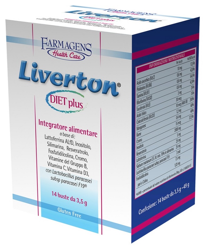 LIVERTON DIET PLUS 14 BUSTINE - Farmacianuova.eu
