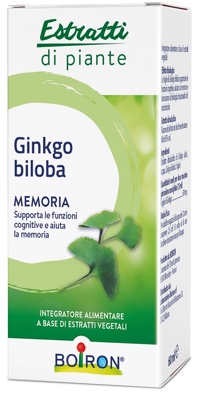 GINKGO BILOBA ESTRATTO IDROALCOLICO 60 ML - Farmacianuova.eu