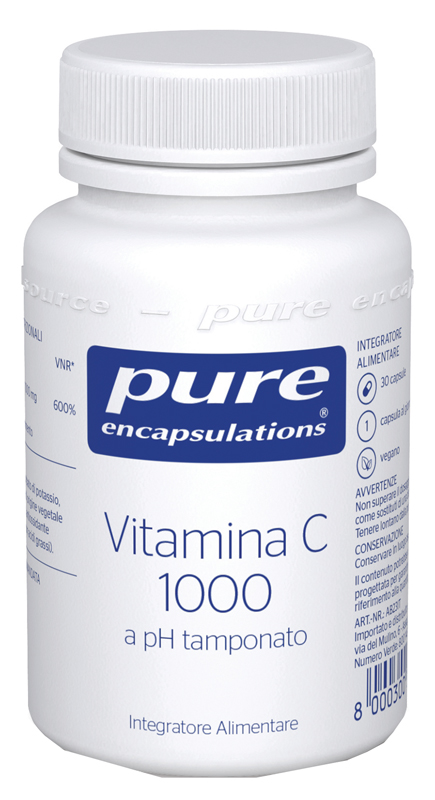 PURE ENCAPSULATIONS VITAMINA C1000 30 CAPSULE - Farmacianuova.eu