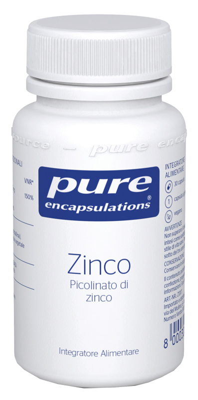 PURE ENCAPSULATIONS ZINCO 30 CAPSULE - Farmacianuova.eu