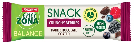 ENERZONA SNACK CRUNCHY BERRIES 33 G - Farmacianuova.eu