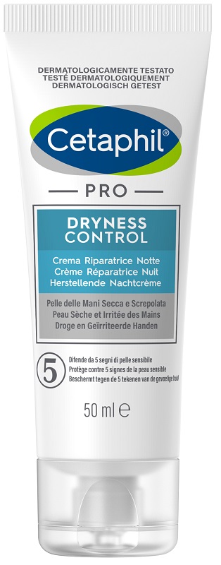 CETAPHIL PRO DRYNESS CONTROL CREMA MANI RIPARATRICE NOTTE 50 ML - Farmacianuova.eu