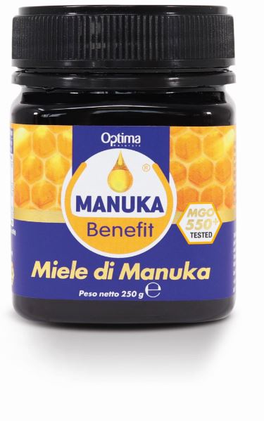 MANUKA BENEFIT MIELE DI MANUKA 550+ MGO 250 G - Farmacianuova.eu