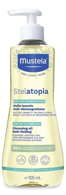 MUSTELA STELATOPIA OLIO BAGNO 500 ML - Farmacianuova.eu